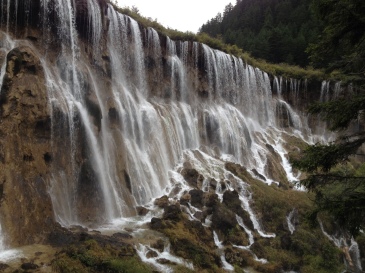 Juizhaigou waterfall